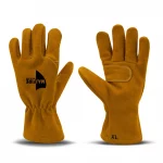 MajFire MFA84 Wildland Firefighting Gloves – Gauntlet, engineered for wildland firefighting with durable heat-resistant leather, extended gauntlet cuffs, and breathable protection for maximum comfort and safety in the field.