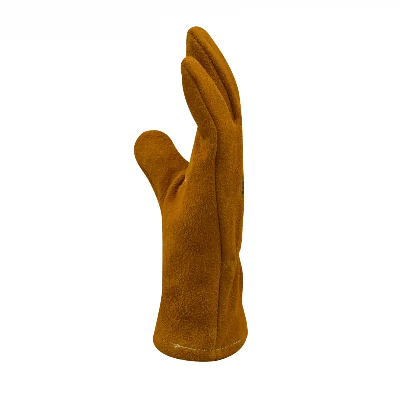 Side view of a single Majestic Safety MFA 84 Wildland Firefighting Glove – Gauntlet, showing overall shape, material durability, and extended cuff.