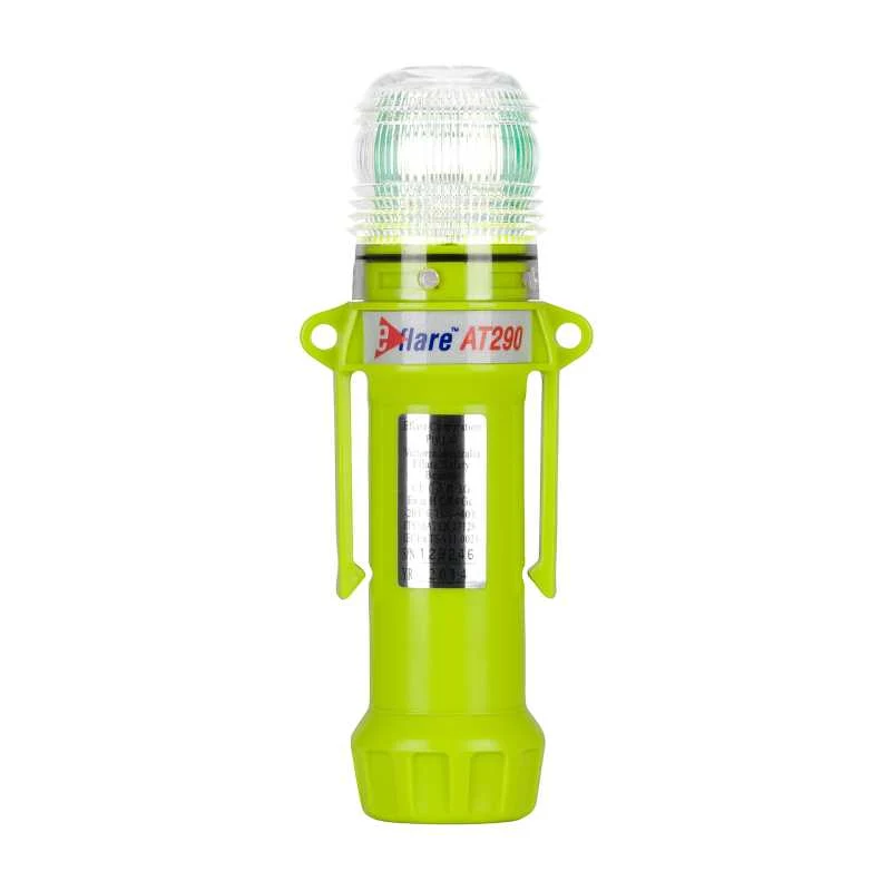 Eflare™ AT290 Safety Beacon in white, delivering bright, high-visibility flashing light for general safety signaling.