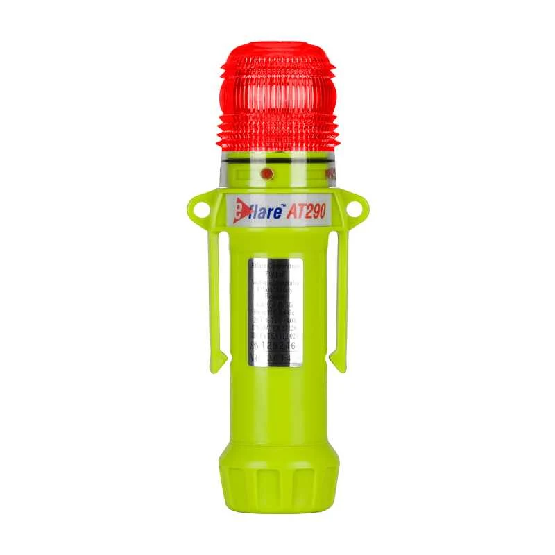 Eflare™ AT290 Safety Beacon in red, designed for emergency and hazard warning applications.