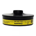 Sundström® SR 533 CL/HC/SD/FM/AM/MA Cartridge — multi-gas respiratory filter cartridge providing comprehensive protection against chlorine, hydrocarbons, sulfur dioxide, formaldehyde, ammonia, and methylamine gases.