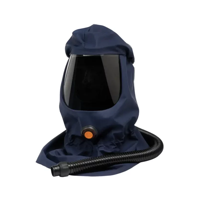 Sundström® SR 530 Hood, lightweight and loose-fitting headtop designed for use with powered air-purifying respirators, providing comfortable and reliable respiratory protection in healthcare, pharmaceutical, and cleanroom environments.