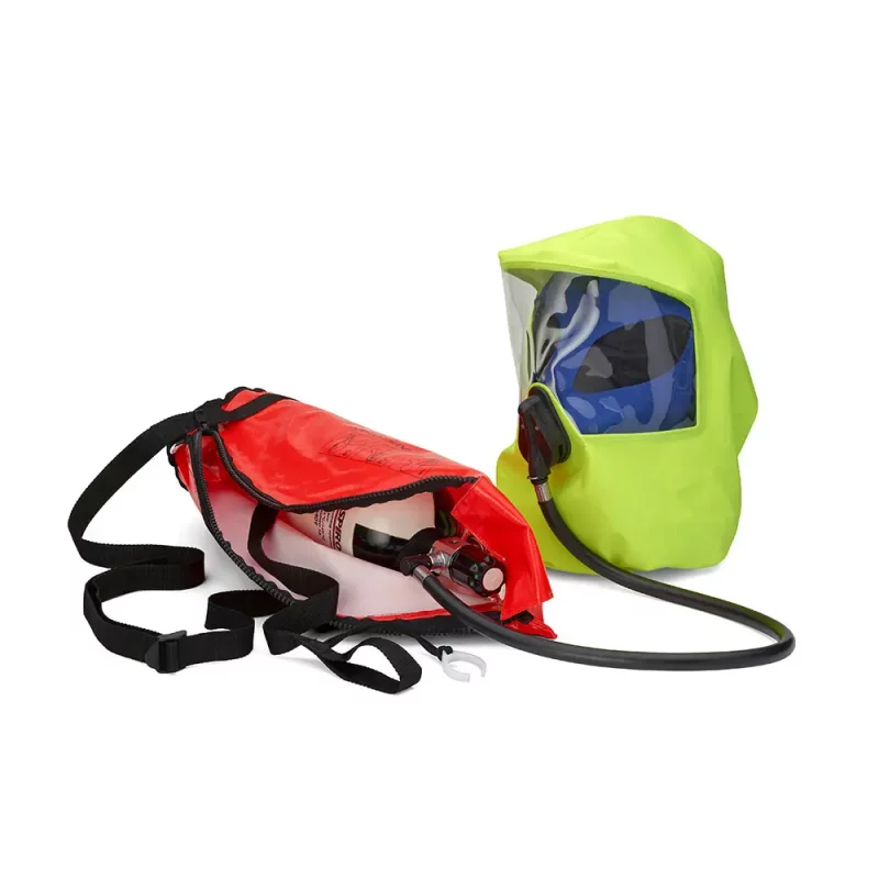 Interspiro™ Spiroscape™ is a portable, ergonomic breathing apparatus designed for safe and efficient respiratory protection in hazardous industrial and confined space environments.
