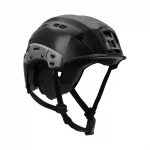 Team Wendy® SAR™ Backcountry Helmet in black with advanced impact protection and modular accessory compatibility for rescue missions.