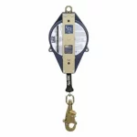 3M™ DBI-SALA® Ultra-Lok™ Self Retracting Lifeline with 30 ft galvanized steel cable, front right side view, designed for durable and reliable fall protection in elevated and industrial work environments.