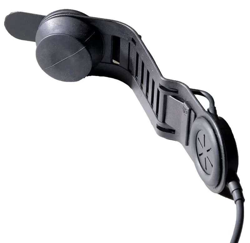 Savox HC-1 Compact Helmet Communication System close-up, showcasing its sleek design and integrated audio for clear communication in demanding environments.