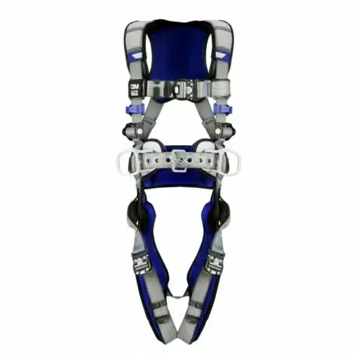 3M™ DBI-SALA® ExoFit™ X200 Safety Harness provides reliable fall protection with a lightweight, comfortable design and adjustable fit for secure safety during working at heights.