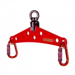 Yates Professional™ 905 Spec Pak Spreader Bar in heavy-duty steel with multiple attachment points designed for secure and adjustable load distribution in rescue and rigging applications.