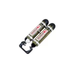 Interspiro™ Divator Lite Pack models 323.4 and 326.7, lightweight breathing apparatus designed for professional underwater and rescue applications with reliable performance.
