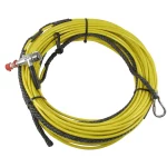 Interspiro™ Divator MKII P+ supply hose supports high-pressure air delivery with durable construction for demanding professional diving environments.