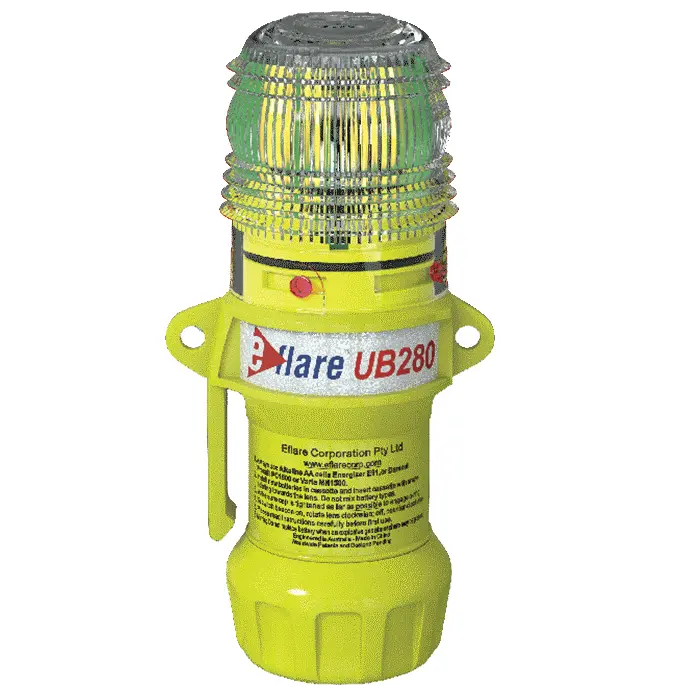 Eflare™ UB280 Safety Beacon is a compact, high-visibility signaling device designed to enhance personal safety in emergency and low-light situations.