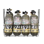 Ready Rack™ Collapsible Bottle Carrier is a lightweight, foldable carrier designed for easy transport and secure storage of gas bottles in various industrial and emergency settings.