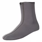 Left side view of a single left-footed NRS Wetsock, showing the smooth neoprene material and snug fit designed for thermal protection.
