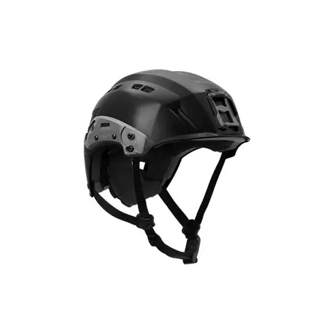 Team Wendy® SAR™ Backcountry Helmet in black with advanced impact protection and modular accessory compatibility for rescue missions.
