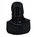 Majestic Safety HALO NB Black Particulate Hood offers lightweight, flame-resistant head and neck protection with breathable fabric designed to guard firefighters from particulates and heat exposure.