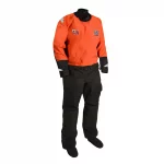 Mustang Survival® Sentinel™ Series Lightweight Boat Crew Dry Suit with drop seat relief opening, designed for boat crew members, featuring waterproof breathable fabric, reinforced seams, and ergonomic fit for comfort and protection in wet environments.