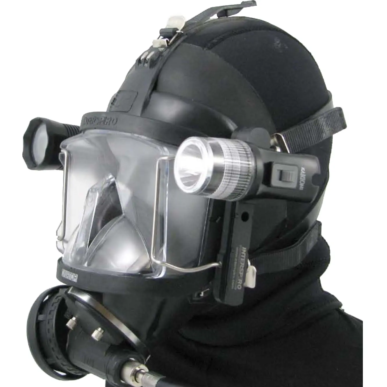 Interspiro™ Divator Rail System provides a secure and efficient mounting solution for respiratory equipment used in professional diving and rescue operations.