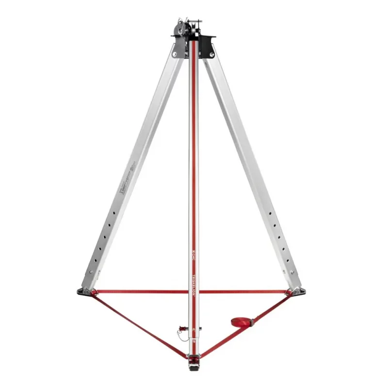 CMC™ Triskelion™ tripod: sturdy, lightweight tripod designed to provide stable anchor support for high-angle rescue and confined space entry operations.