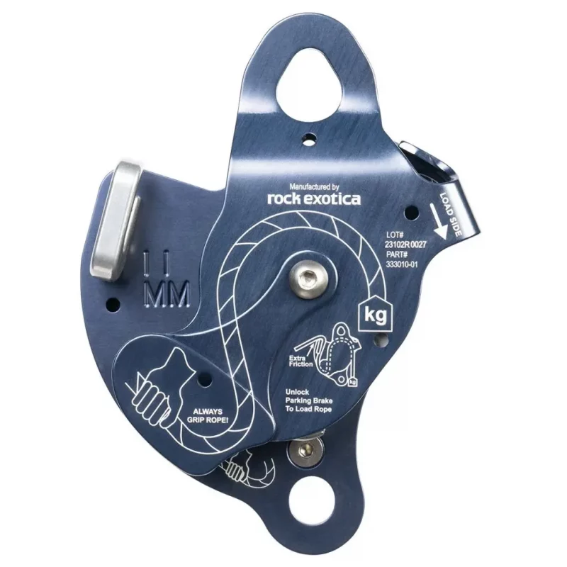 Front view of the CMC™ MPD™ (Multi-Purpose Device) in slate blue, highlighting its control panel, safety features, and rugged construction for versatile rescue applications.