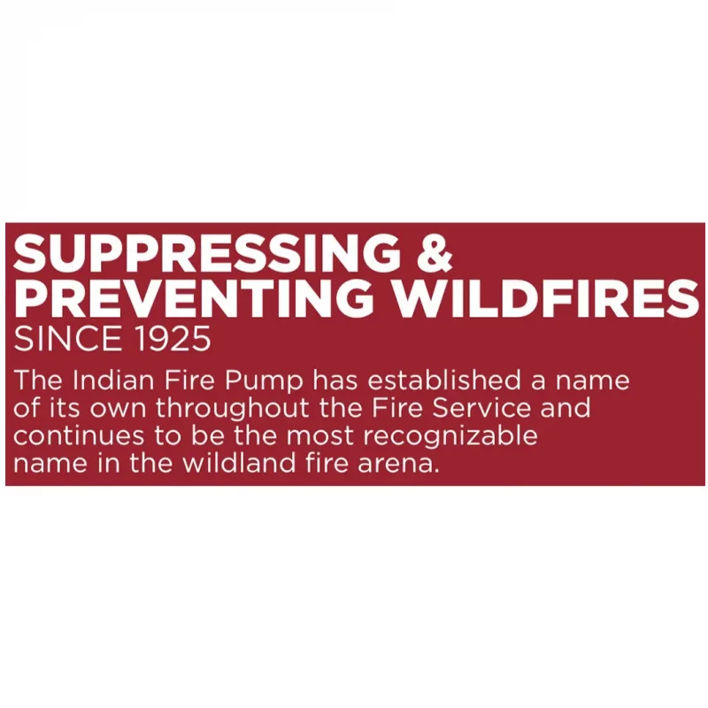 Indian™ Smokechaser FSV500 5 Gal. Collapsible Vinyl Bag w/Fedco FP100 Fire Pump - Image 4