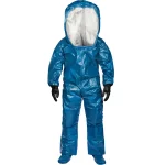 The Lakeland® Interceptor® Plus Multi-Layer High Barrier Fully Encapsulating Gas Tight Type 1a Suit – Rear Entry is a durable, rear-entry chemical protective suit designed for maximum barrier protection and comfort during hazardous materials training and response.