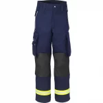 Lakeland® 911 Series Extrication Pants (EXPT) in navy blue, heavy-duty, flame-resistant protective pants designed for emergency rescue operations, offering durability, mobility, and enhanced safety features.