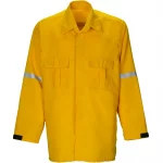 Lakeland® Wildland Fire Shirt (WLSH), a durable, high-visibility protective garment designed for wildland firefighting, featuring flame-resistant fabric and ergonomic construction.