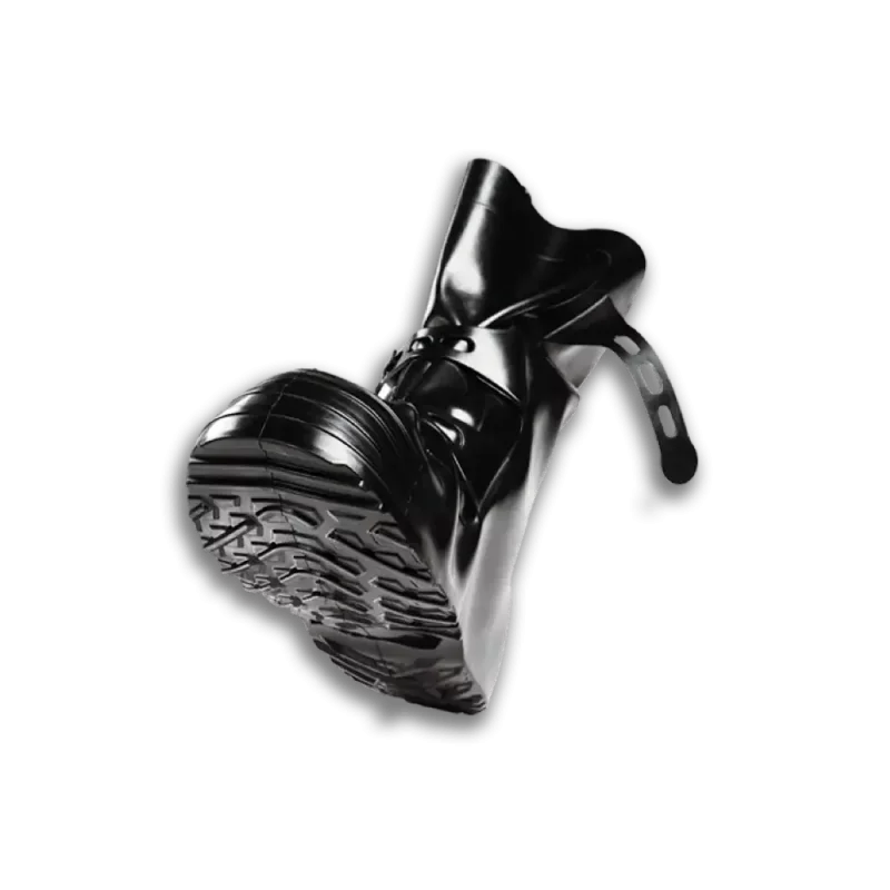 The AirBoss® Molded Lightweight Overboot provides durable chemical and abrasion resistance with a lightweight design for comfortable protection over footwear in hazardous environments.