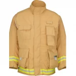 The Lakeland® Dual-Certified Coat (DCCTD) is a high-performance, dual-compliant firefighter turnout coat designed for optimal protection, mobility, and visibility in both structural and wildland firefighting environments.