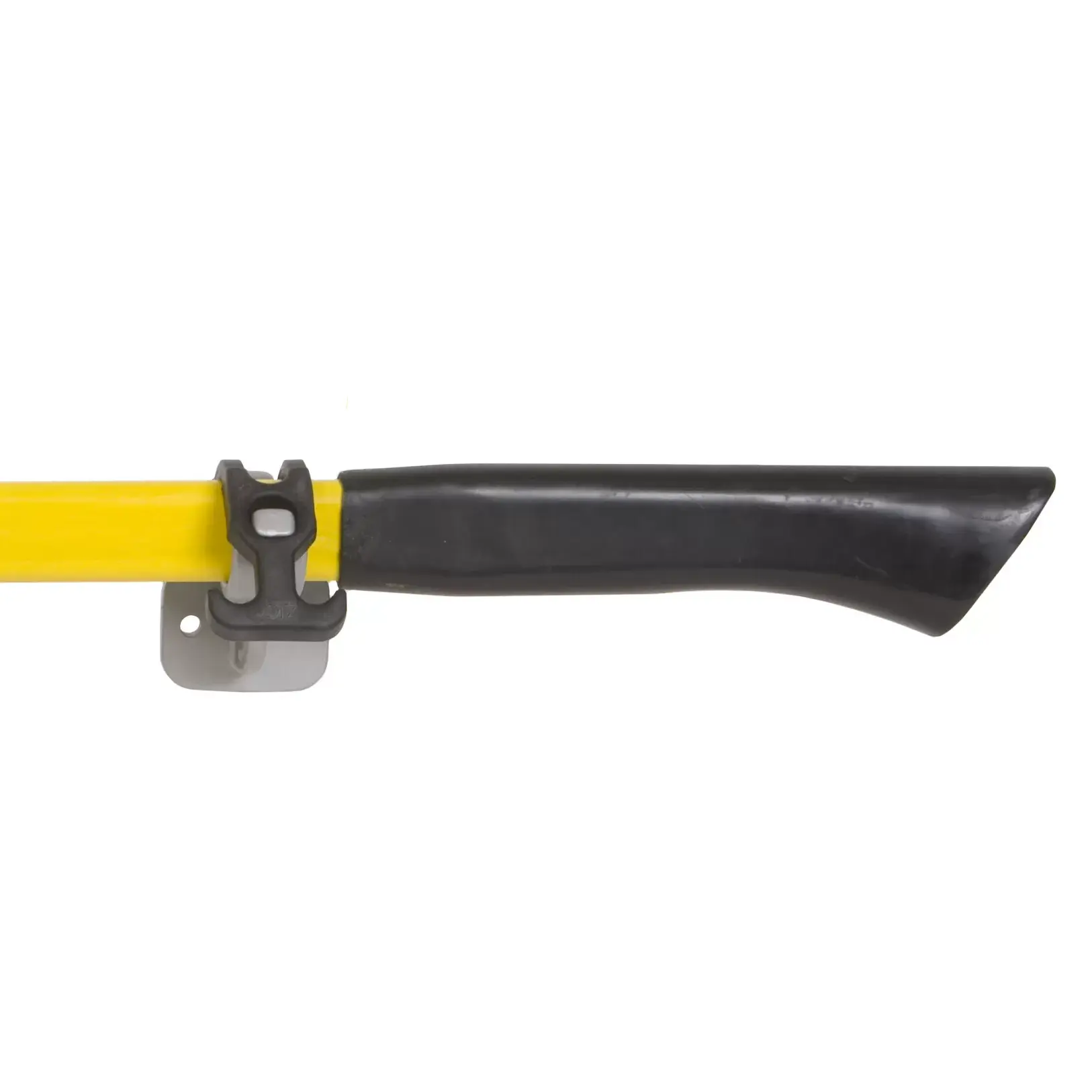 Ziamatic™ Axe Handle Bracket designed to securely hold the handle of an axe, providing stable and organized storage for quick access during firefighting and emergency operations.