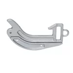 Ziamatic™ 6-inch folding spanner wrench with pry bar and gas shut-off features, a versatile firefighting tool designed for hose coupling adjustments and emergency gas control.
