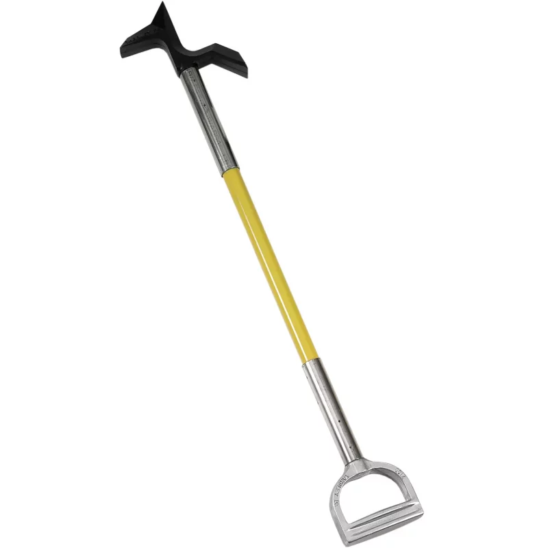 Ziamatic™ Closet Hook with "Z" head design and D-shaped handle grip, crafted from durable steel for secure hanging and easy handling in closets and storage spaces.