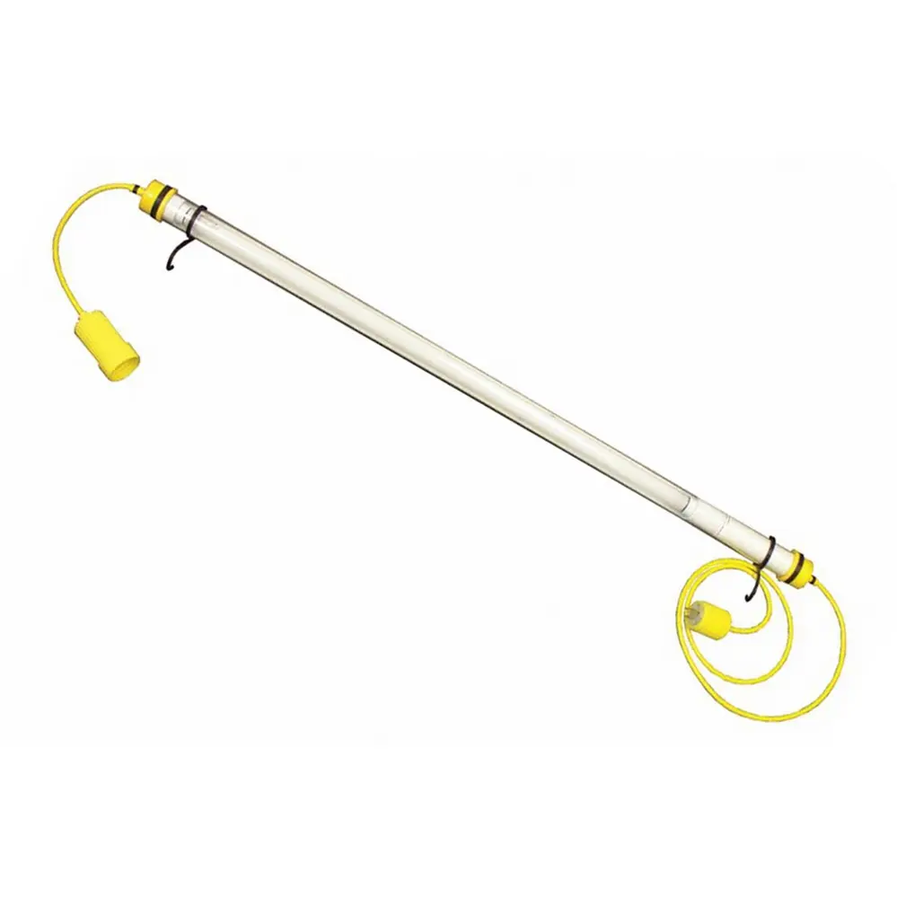 Close-up of a single LED light strip from the FSI® DAT1010S-SYS First Responder Decon Shower System Package, showing its compact, energy-efficient design engineered to provide bright illumination for enhanced visibility during decontamination operations.