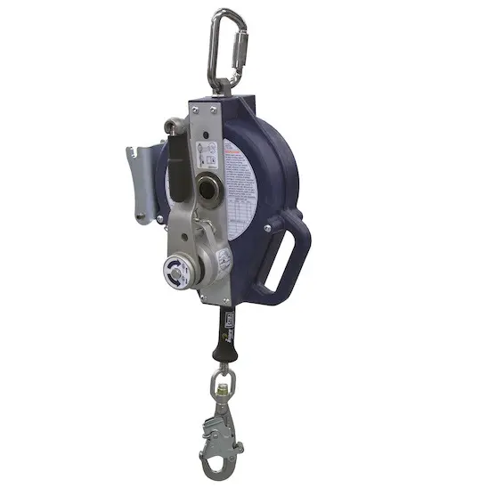3M™ DBI-SALA® Ultra-Lok™ Self Retracting Lifeline Retrieval — 50 ft compact fall protection device with smooth self-retracting cable and integrated retrieval system for efficient rescue in confined space and height applications.