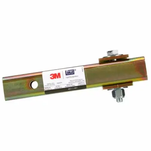 3M™ DBI-SALA® Flexiguard™ Truck Hitch Joint Adaptor, a heavy-duty metal adaptor designed to connect fall protection equipment securely to a truck hitch for safe anchorage during rescue and confined space operations.