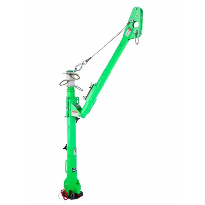 3M™ DBI-SALA® Advanced™ Davit Arm designed for use with the Portable Fall Arrest Post, providing a sturdy, extendable arm for safe anchoring and fall protection in confined space and elevated work applications.