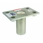 3M™ DBI-SALA® Advanced™ Confined Space Permanent Flush Floor Mount Sleeve Davit Mast Base – heavy-duty, corrosion-resistant davit mast base designed for permanent flush floor mounting, providing secure and stable support for confined space rescue and fall protection.
