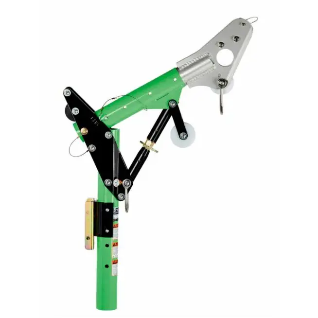3M™ DBI-SALA® Advanced™ One-Piece Adjustable Offset Davit Mast – 11.5 in to 27.5 in offers adjustable length and offset for versatile positioning in confined space entry and rescue hoist systems.