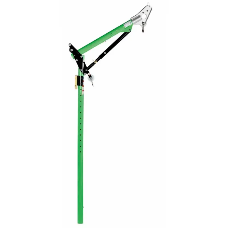 3M™ DBI-SALA® Advanced™ One-Piece Adjustable Offset Davit Mast – 93.5 in to 111.5 in offers adjustable length and offset for versatile positioning in confined space entry and rescue hoist systems.