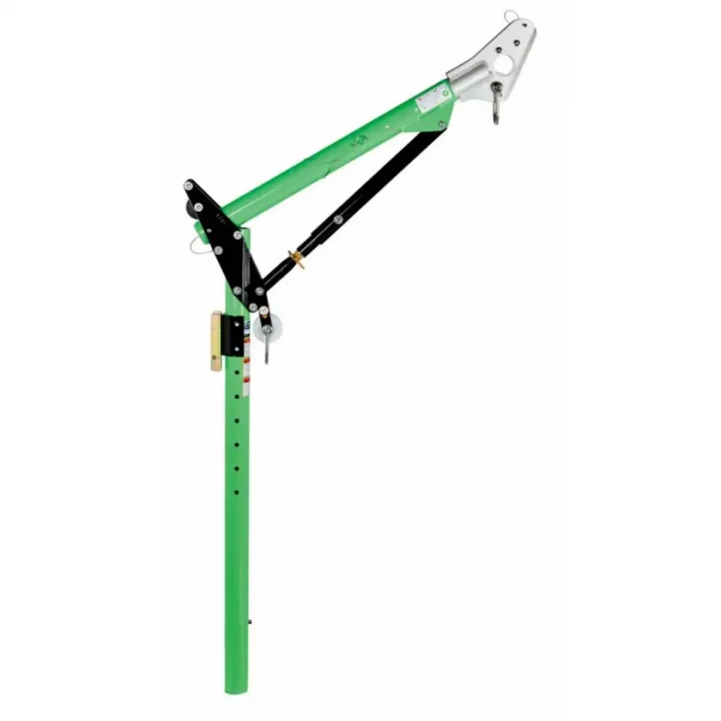 3M™ DBI-SALA® Advanced™ One-Piece Adjustable Offset Davit Mast – 69.5 in to 87.5 in offers adjustable length and offset for versatile positioning in confined space entry and rescue hoist systems.