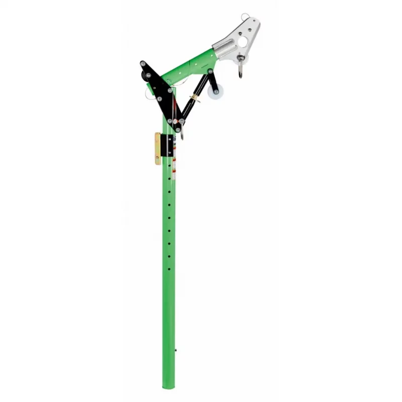 3M™ DBI-SALA® Advanced™ One-Piece Adjustable Offset Davit Mast – 78 in to 88 in offers adjustable length and offset for versatile positioning in confined space entry and rescue hoist systems.