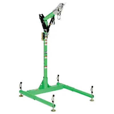 3M™ DBI-SALA® Advanced™ 5-Piece Davit Hoist System designed for versatile and efficient confined space entry and retrieval with durable components for reliable fall protection.