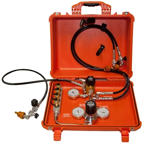 Air Systems® MACK™ 1 Series featuring high-pressure fill regulator and 1 fill whip, designed for precise and efficient compressed air filling operations.