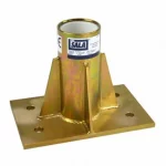 3M™ DBI-SALA® Advanced™ Center Mount Sleeve Davit Base – durable, corrosion-resistant davit base designed for center mount applications, offering secure and stable support in fall protection and confined space rescue.