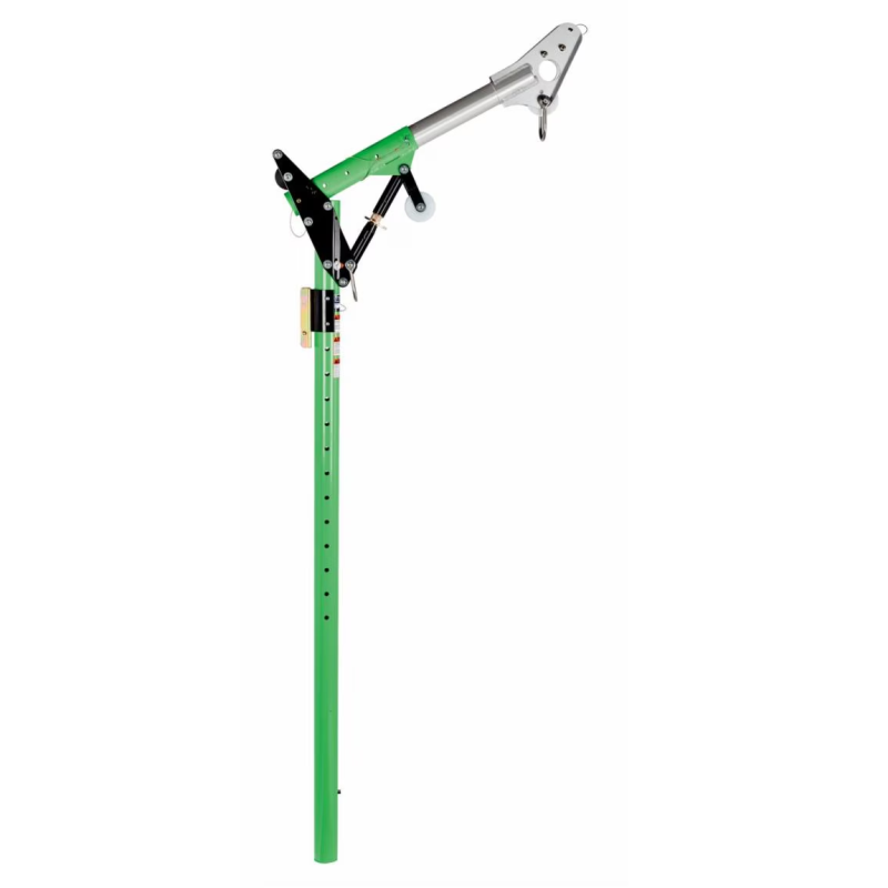 3M™ DBI-SALA® Advanced™ One-Piece Adjustable Offset Davit Mast – 90 in to 100 in with pole extended, providing adjustable reach and offset for flexible positioning in confined space entry and rescue hoist systems.