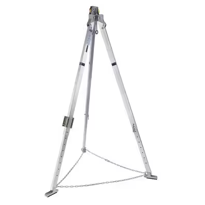 3M™ DBI-SALA® Advanced™ Aluminum Tripod – 7 ft, a lightweight and durable aluminum tripod designed for confined space entry, rescue, and fall protection applications.