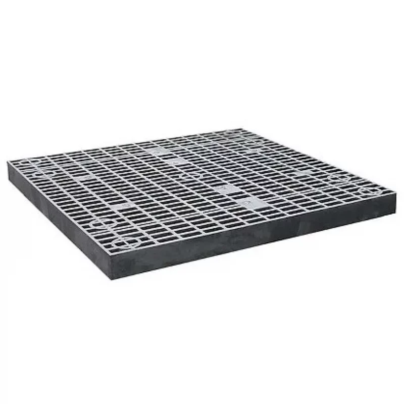 Floor mat of the Husky® Portable Decontamination Shower System, designed with a non-slip, durable surface to ensure safe footing and effective drainage during hazardous material decontamination procedures.