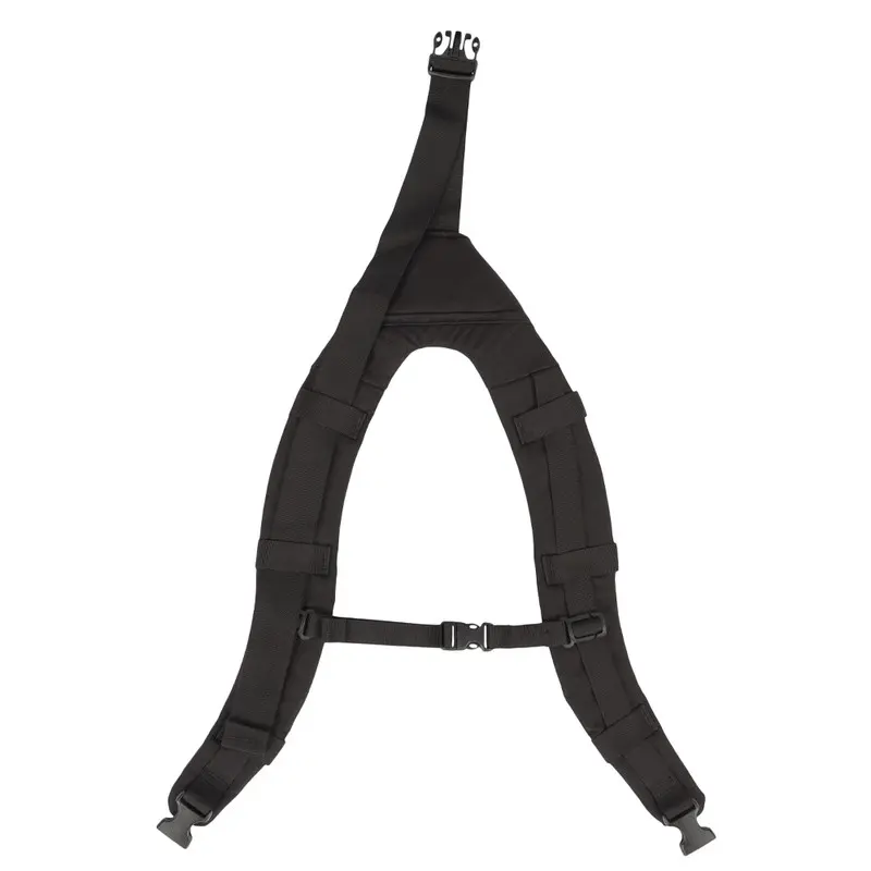 Close-up of the backpack strap on the True North Gear Spyder™ Gear Pack, featuring padded cushioning, adjustable fit, and reinforced stitching for comfort and durability during extended wildfire and emergency operations.