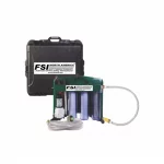 FSI® F-WPT-174 Battery Powered Mobile Water Filtration System – 2.9 GPM, a portable filtration unit designed for efficient removal of contaminants from water with a flow rate of 2.9 gallons per minute, ideal for field and emergency use.