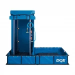 DQE® HMK1101A Standard Decontamination Shower System, a portable emergency shower unit designed for quick setup and effective decontamination in field and disaster response scenarios.